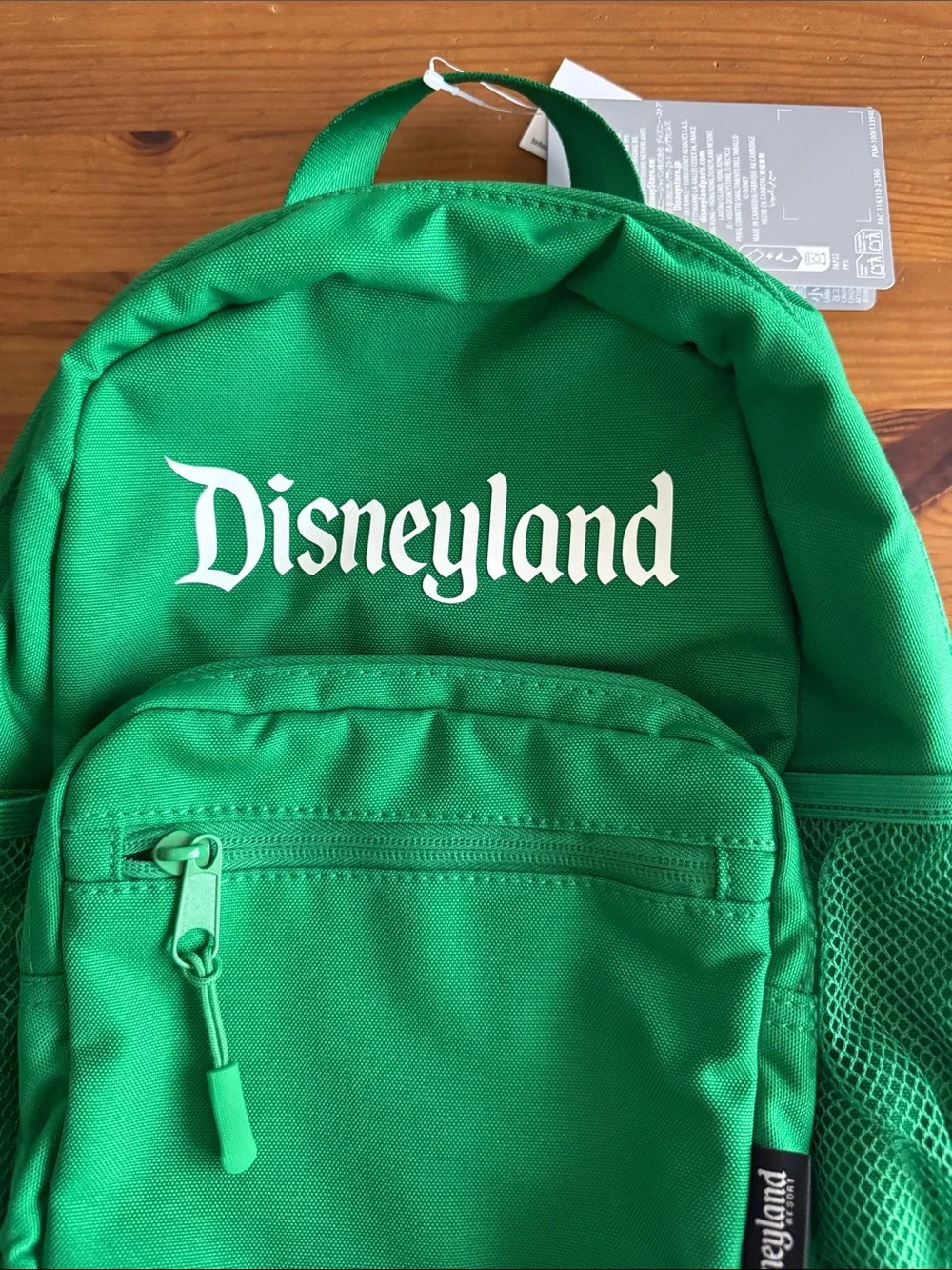 Disney Disneyland Resort Green Icon Mania Small Backpack